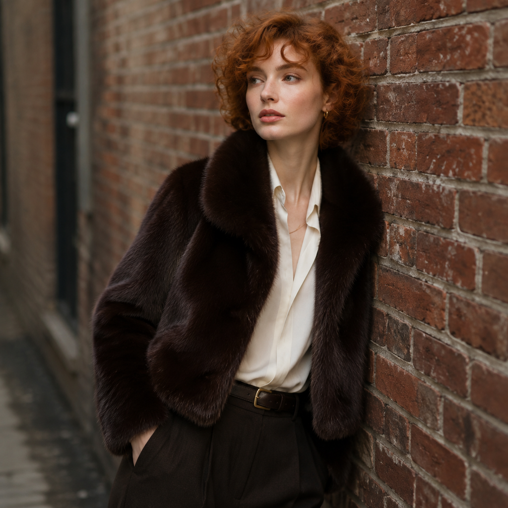 Classic Faux Fur Coat