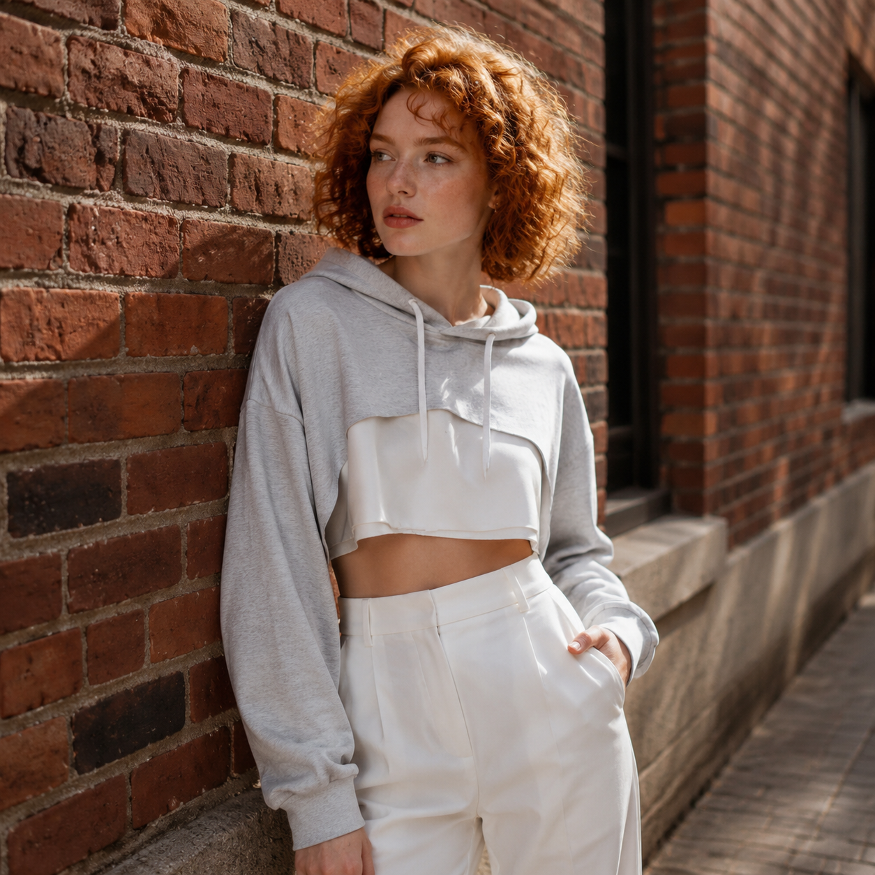 Crop Hoodie
