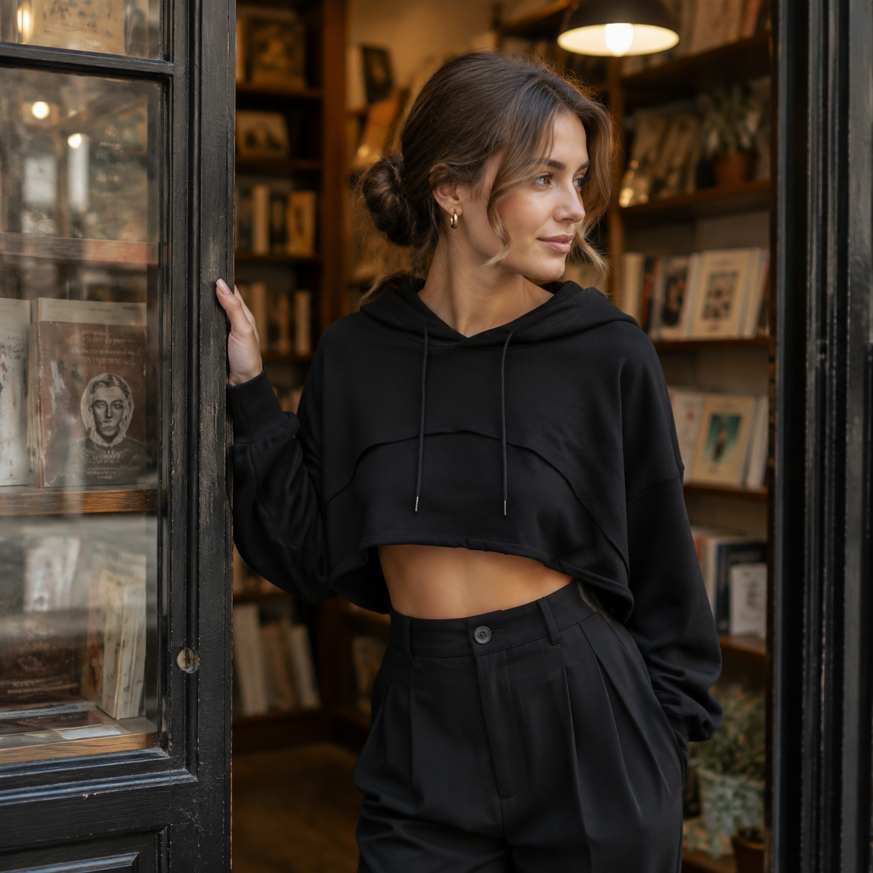 Crop Hoodie