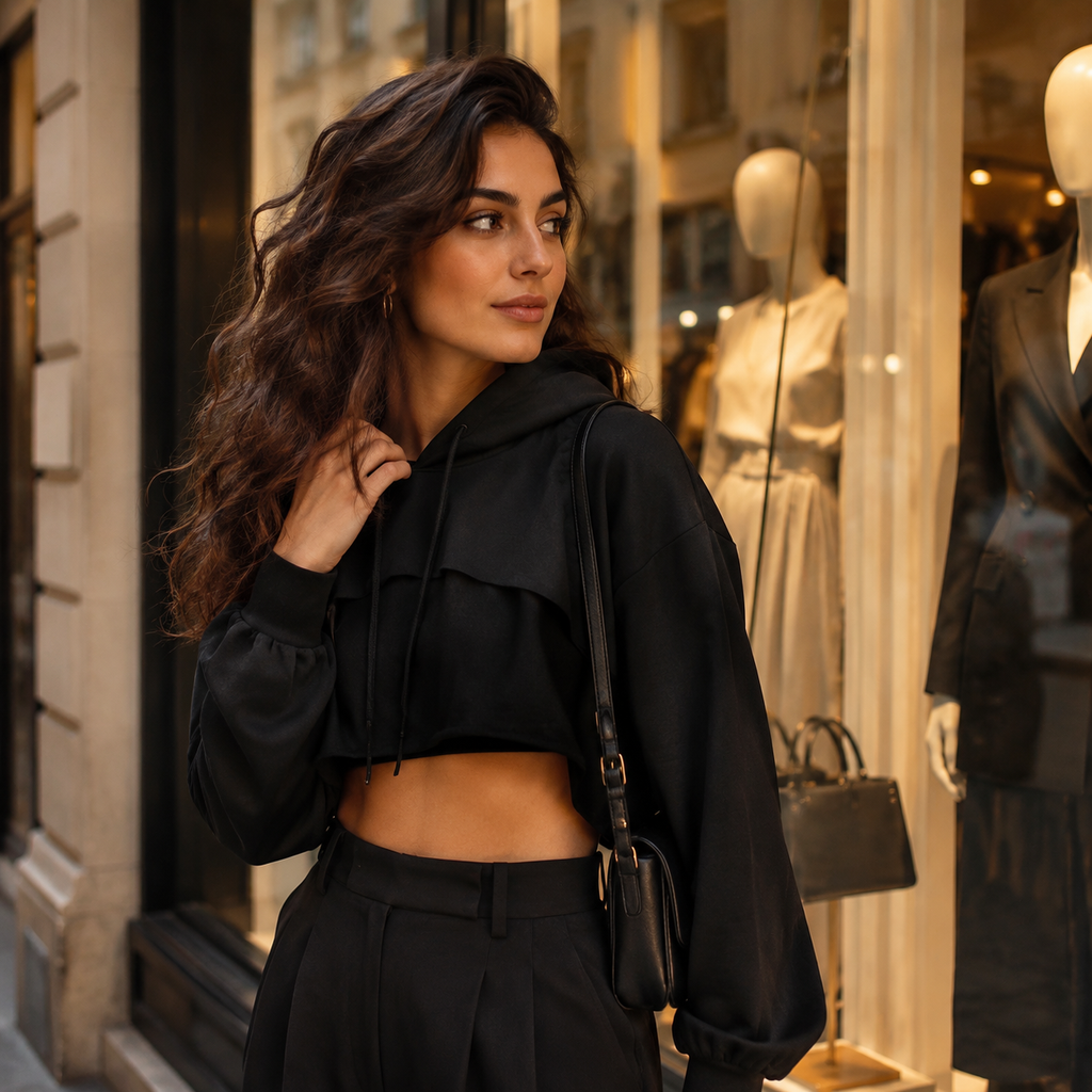 Crop Hoodie