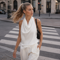 Elegant Backless Top