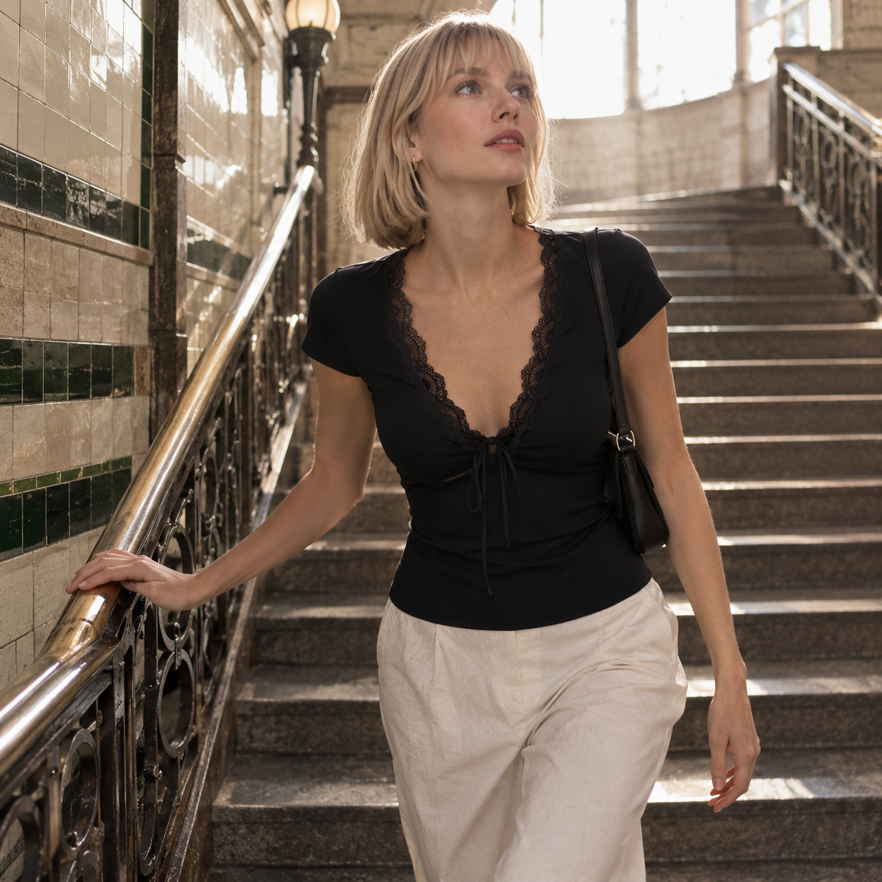 V Neck Top