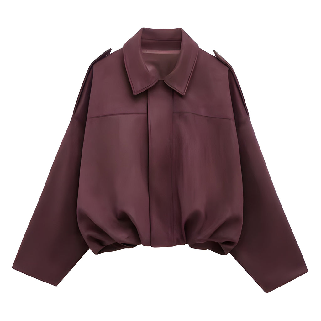 Suede Cropped Jacket