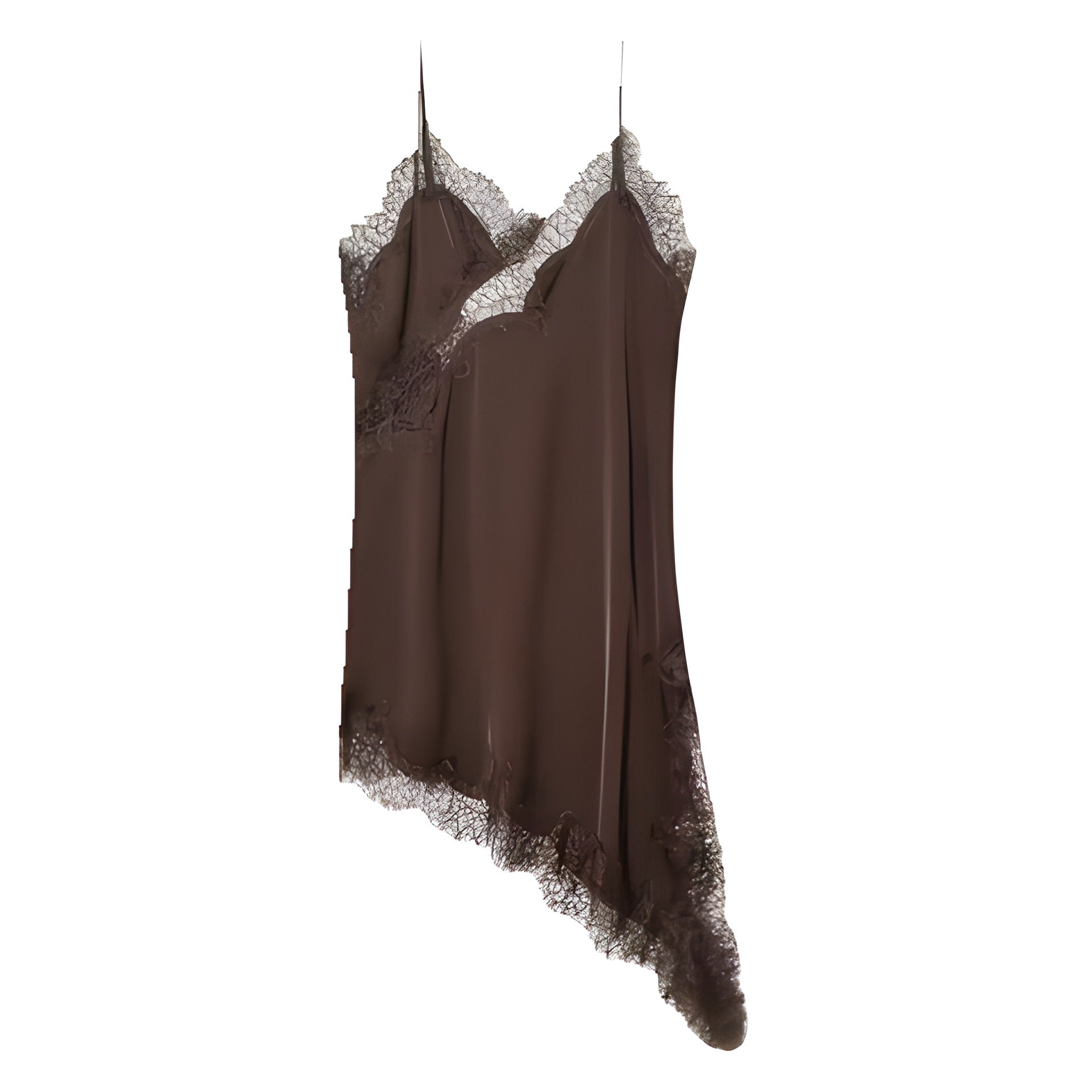Asymmetric hem dress